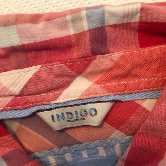 Checkered shirt indigo - Picture 2 of 2